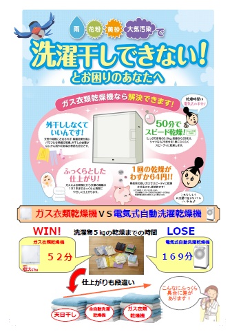 衣類乾燥機表